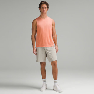  lululemon/露露乐蒙 速干芯吸 男士运动短裤 生亚麻色 2XL