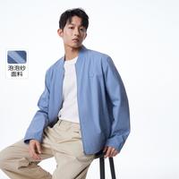 杰克琼斯 男装夹克外套春季宽松翻领工装行政上衣男