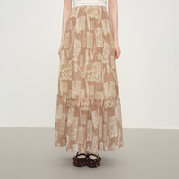 范思蓝恩 波西米亚风 女士半身裙套装