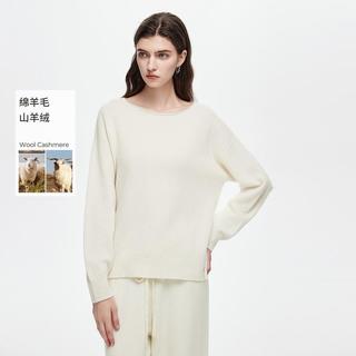  CHUMIAN/初棉 软糯 女士羊毛羊绒毛衣