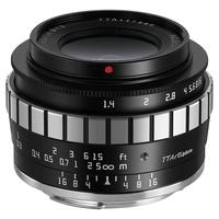  TTArtisan/铭匠光学 大光圈 定焦镜头  黑银色(微单手动镜头) 23mm F1.4