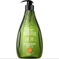 滋源 无硅油洗发水 柔顺+修护+去屑 400ml*3瓶
