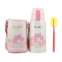 杯具熊 一盖双饮款儿童保温杯小学生水杯女幼儿园水壶