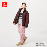  UNIQLO/优衣库 加绒 儿童保暖束脚裤 11 粉红色 110