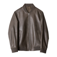 威可多 潮流百搭 男士皮衣