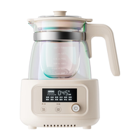 Greenis/格丽思 全玻璃恒温水壶 养生壶 【全玻璃壶体】炖盅款 1.3L 附炖盅