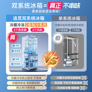 追觅 DRF500AGW1CN 钛除菌净味 白色 510L 法式多门冰箱