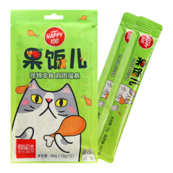 顽皮 0添加0诱食剂 猫零食 口味5支