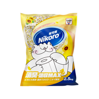 妮可露 4合1植物混合豆腐膨润土猫砂 2.5kg