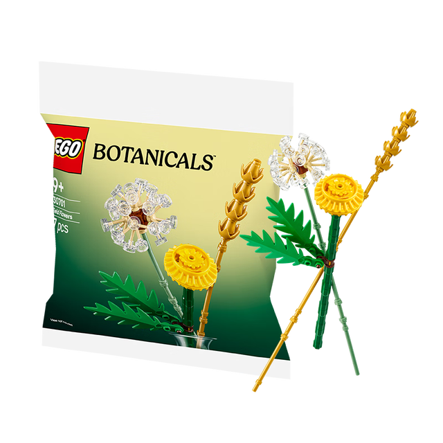 今日必买：乐高 积木30701清新野花