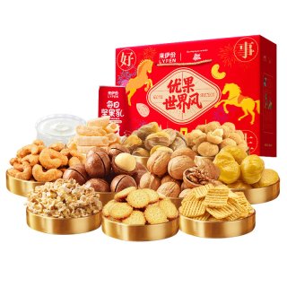 来伊份 好事发生坚果礼盒2007g