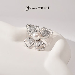  gN pearl/京润珍珠  淡水珍珠胸针