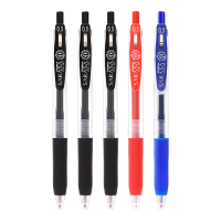 斑马牌 JJ15 按动中性笔 黑3红1蓝1 0.5mm 单支装
