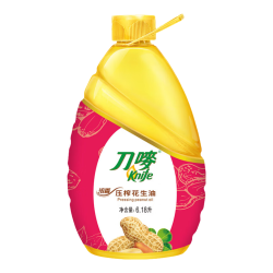 刀唛 食用油 花生油6.18L精炼压榨一级 浓香压榨花生油