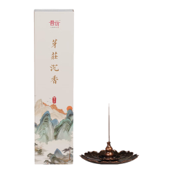普云 鹅梨帐中香芽庄沉香线香檀香桂花 奇楠降真香【静心好眠】+招财莲花香盘 30g