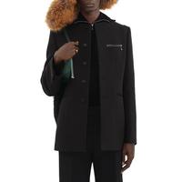 BURBERRY 男式轻奢绵羊毛圆领长袖西服