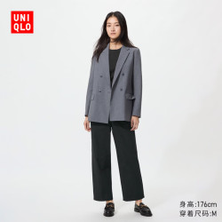 优衣库 全棉 女士九分裤