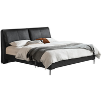  YESWOOD/源氏木语 软靠 真皮软床  单床(真皮椰奶白)1.8*2米 1.8*2.0m