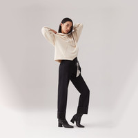 Levi's/李维斯 宽松 女士卫衣 米白色 S