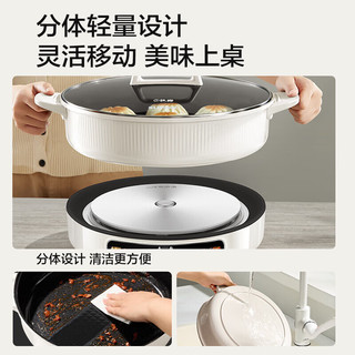  SUPOR/苏泊尔 0氟钛瓷烤盘 电饼铛+分体可拆锅体