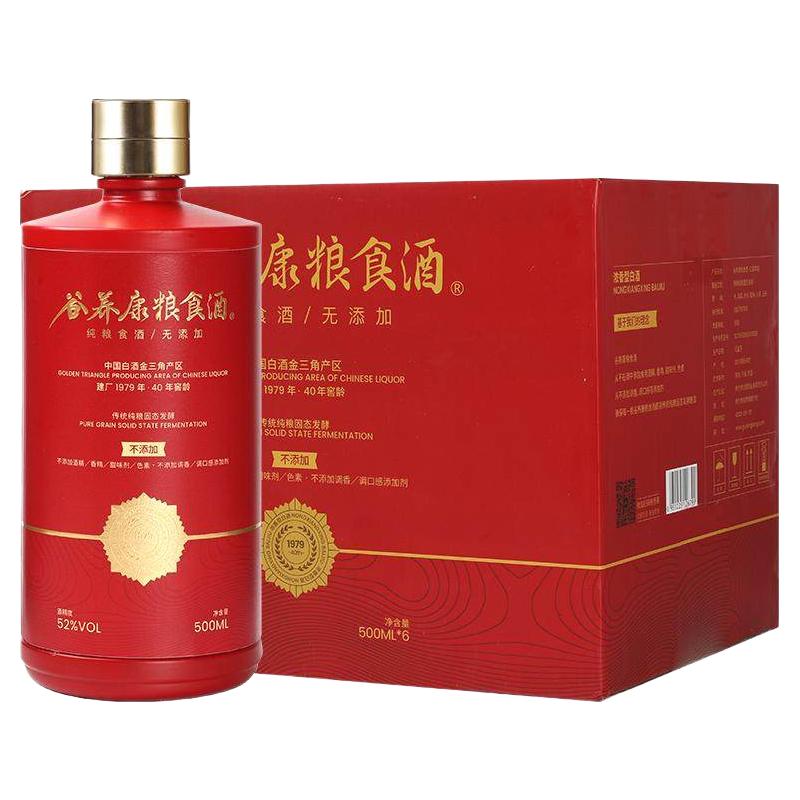  谷养康 固态发酵 浓香型白酒