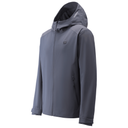 KOLON SPORT 防水防风透湿耐磨 男士软壳夹克 LHJK5AN037-GB 灰蓝色