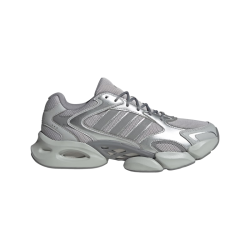 adidas 厚底增高 男士休闲鞋 浅灰色/金属银/灰色 43