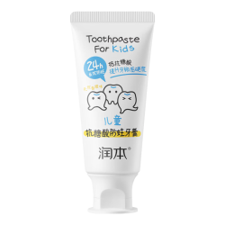 润本 儿童含氟防蛀 奥拉氟牙膏 65g*2