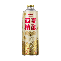西夏啤酒精酿啤酒1L*6罐  全麦酿造 整箱装 热门商品京东自营