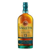  THE SINGLETON/苏格登 单一麦芽苏格兰威士忌 苏格登13年醇金 700mL 1瓶 无盒