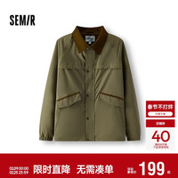 森马 男士棉服 101125112102