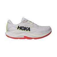  HOKA 轻量防滑耐磨缓震 男士公路跑步鞋 晨霜白/闪柚绿 42