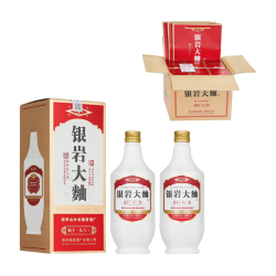 银岩 大曲 大曲坤沙工艺 53度纯粮酱香酒 原国营老酱酒厂出品 53度 500mL 6瓶