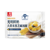 Guang Ming Pai/光明牌 6件 大黄米黑芝麻汤圆 大黄米黑芝麻汤圆380克*1袋