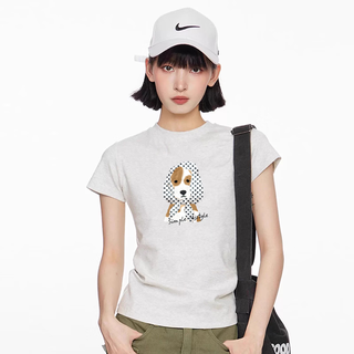  MJ STYLE 设计感 女士短袖T恤