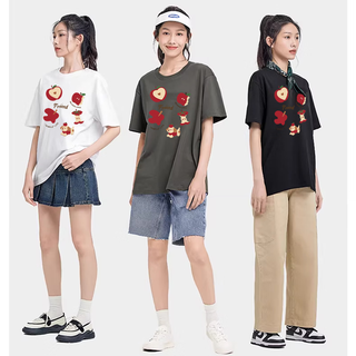  MJ STYLE 设计感 女士短袖T恤