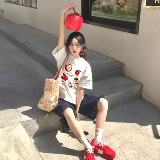  MJ STYLE 设计感 女士短袖T恤