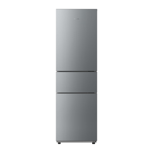 华凌 HR-228T 直冷三门冰箱 星烁银 219L