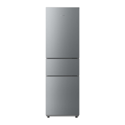 华凌 HR-228T 直冷三门冰箱 星烁银 219L 一级能效