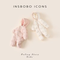 insbobo 保暖性 婴儿羽绒连体衣