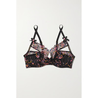 Agent Provocateur Leisha 刺绣绢网带钢圈软杯文胸 花色 34B 75B
