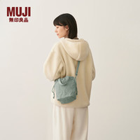 無印良品 MUJI 再生绗缝 女士水桶包