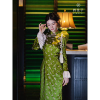  四美子 收腰显瘦 女士旗袍连衣裙