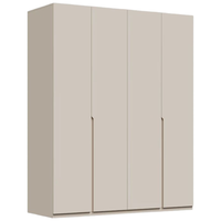 京东京造 环保ENF级 卧室衣柜+顶柜  云栖白 开门款