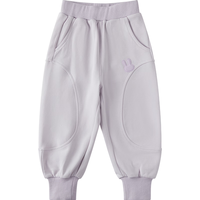  les enphants/丽婴房 柔软圈圈棉 儿童长裤 淡紫 90 cm