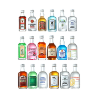  LOUIS BRANDON/路易布兰登 便利店调酒 洋酒套装 调酒套装小酒版18瓶