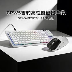 凡赛罗技 顺丰 罗技GPW5雪豹磁轴键鼠套装GPRO X TKLRT磁轴键盘