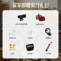  FOREVER/永久 轻便 公路自行车 微转变速 破风前叉 双碟刹