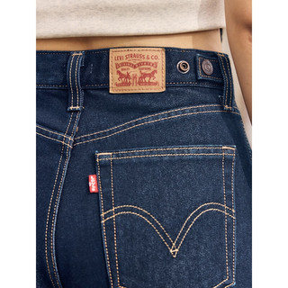  Levi's/李维斯 宽松休闲直筒 女士牛仔裤 25 (31) 深蓝
