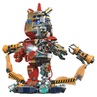  ZHEGAO/哲高 840pcs 积木拼装模型 底架支座